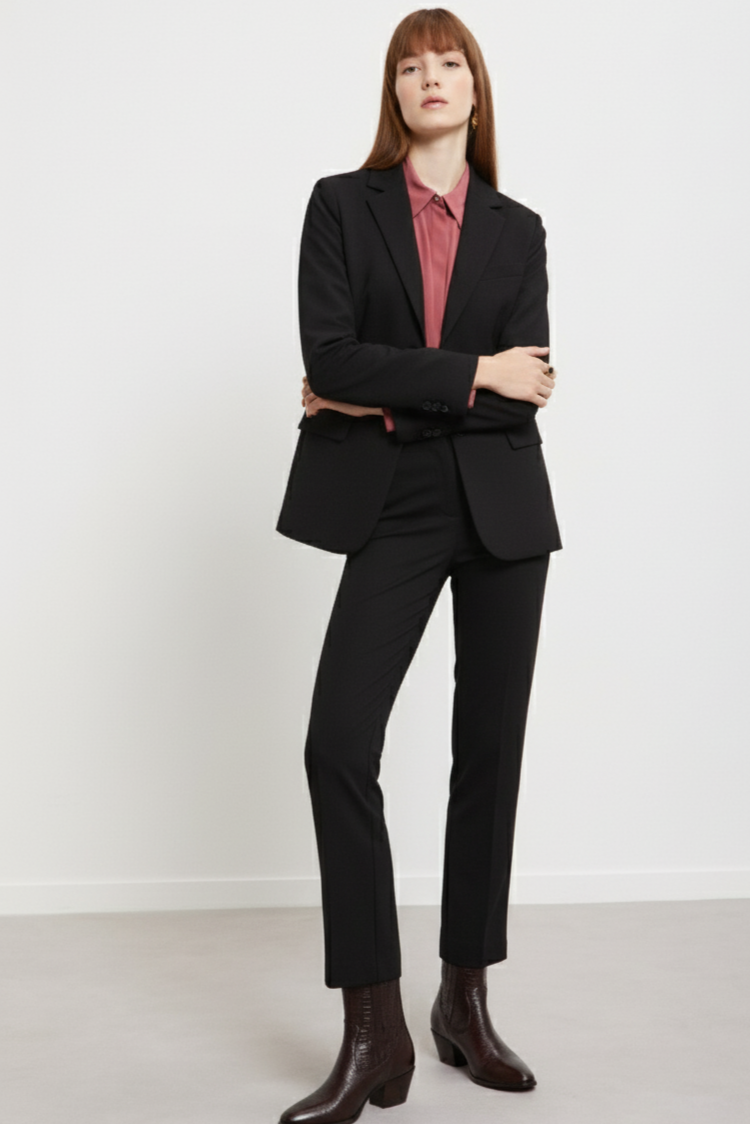 Pantalone Cropped in Viscosa