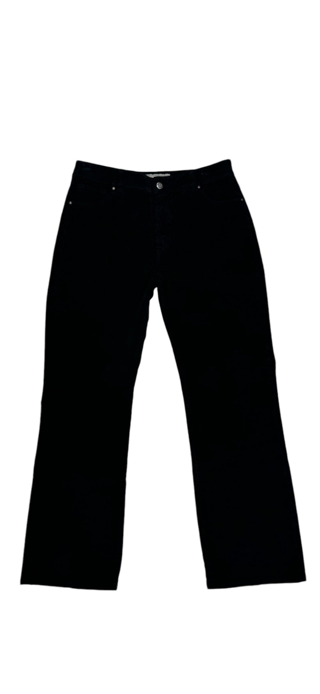 PANTALONI IN VELLUTO 5 TASCHE A TROMBETTA