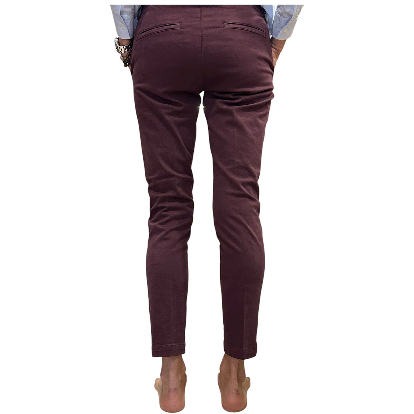 PANTALONE CHINO CON TASCHE LATERALI