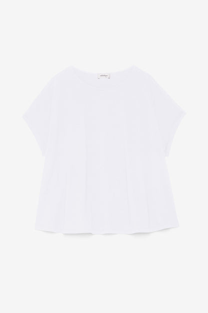 T-Shirt Rachele - Bianco, Merlot & Mocha