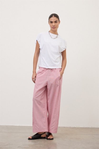 T-Shirt - Bianco, Mocha & Merlot