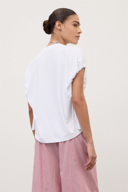 T-Shirt - Bianco, Mocha & Merlot