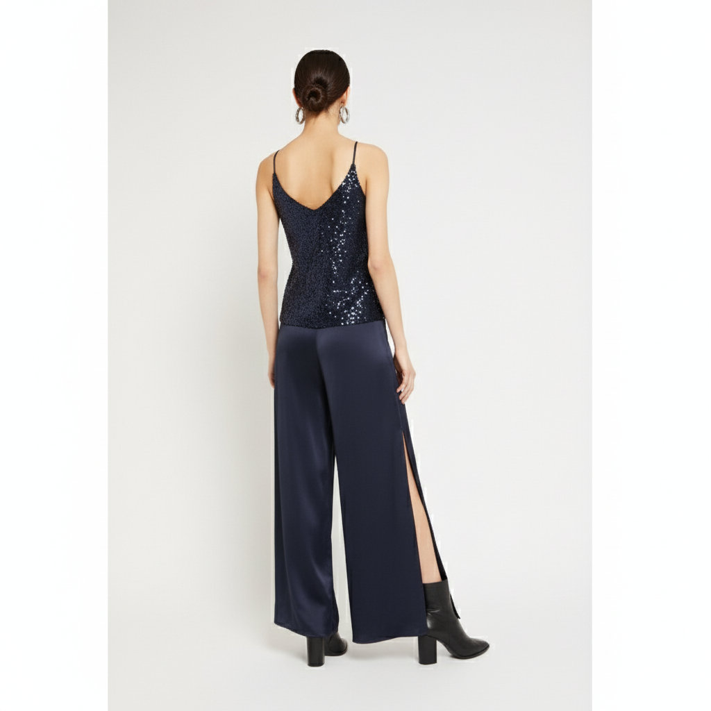 Pantalone Palazzo in Viscosa