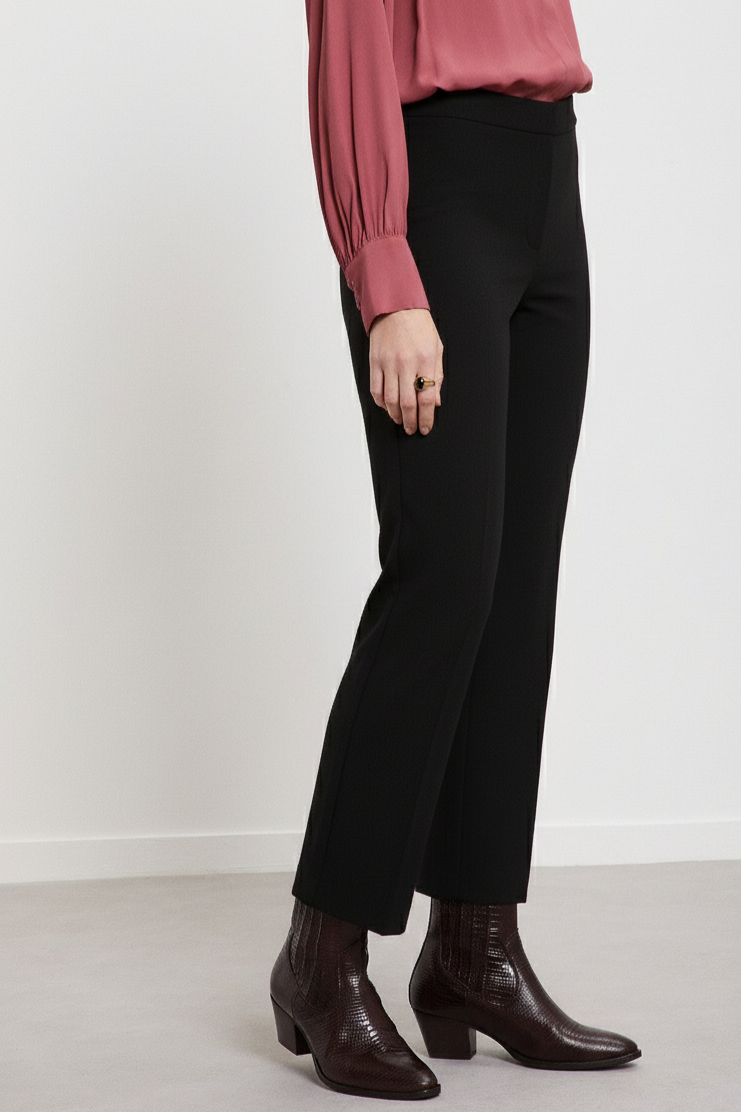Pantalone Cropped in Viscosa