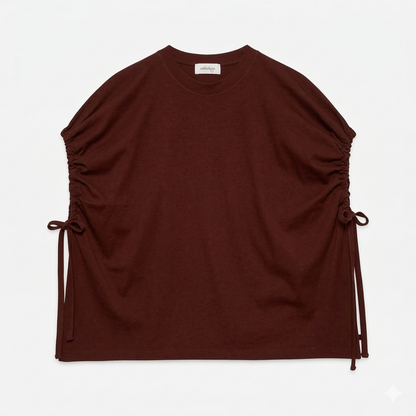 T-Shirt - Bianco, Mocha & Merlot