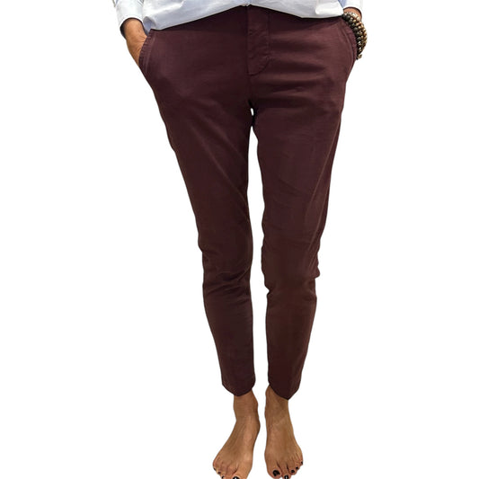 PANTALONE CHINO CON TASCHE LATERALI