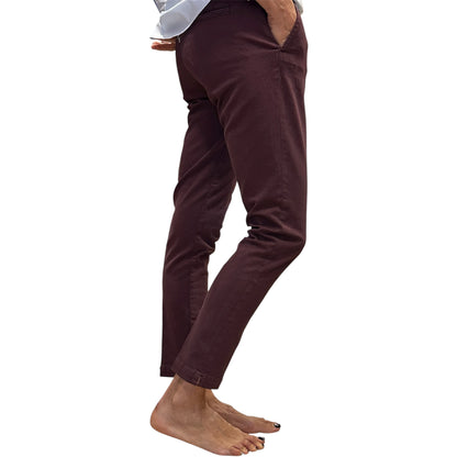 PANTALONE CHINO CON TASCHE LATERALI