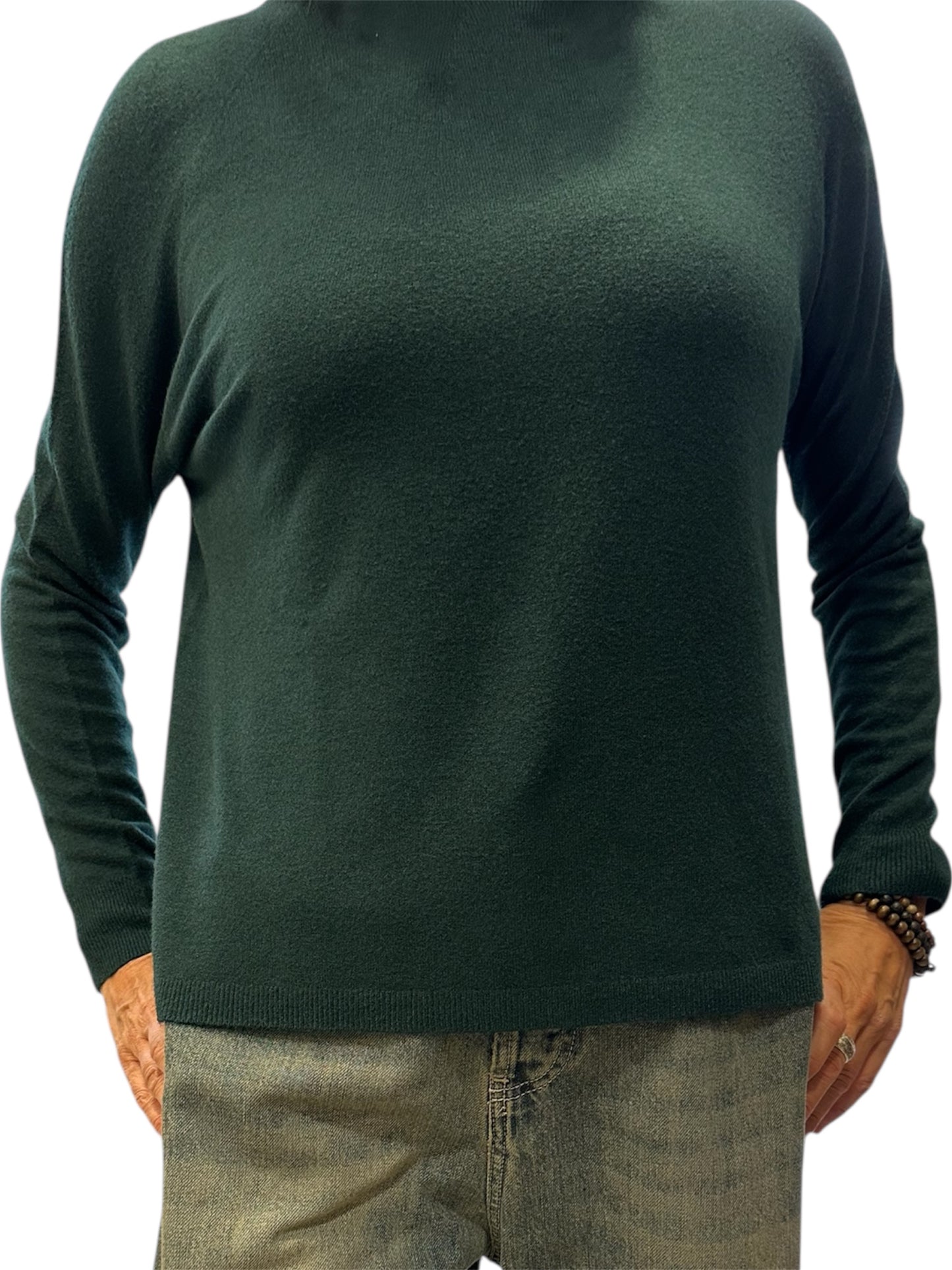 MAGLIA A SCATOLETTA GIROCOLLO