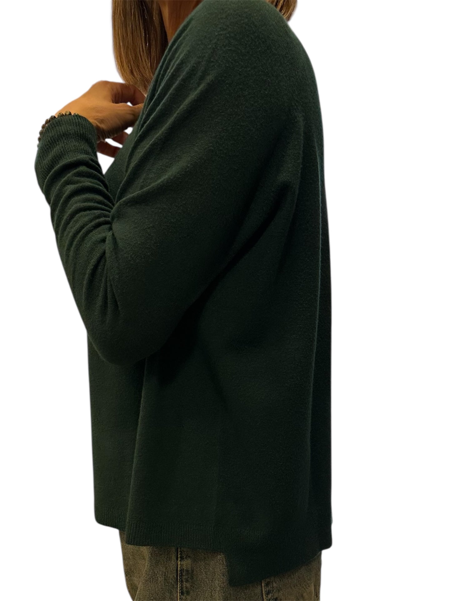 MAGLIA A SCATOLETTA GIROCOLLO