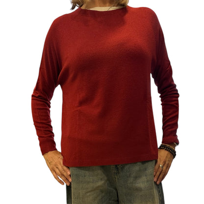 MAGLIA A SCATOLETTA GIROCOLLO