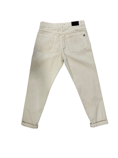 PANTALONE IN VELLUTO MILLE RIGHE 5 TASCHE BAGGY