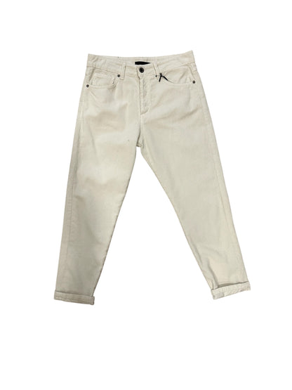 PANTALONE IN VELLUTO MILLE RIGHE 5 TASCHE BAGGY