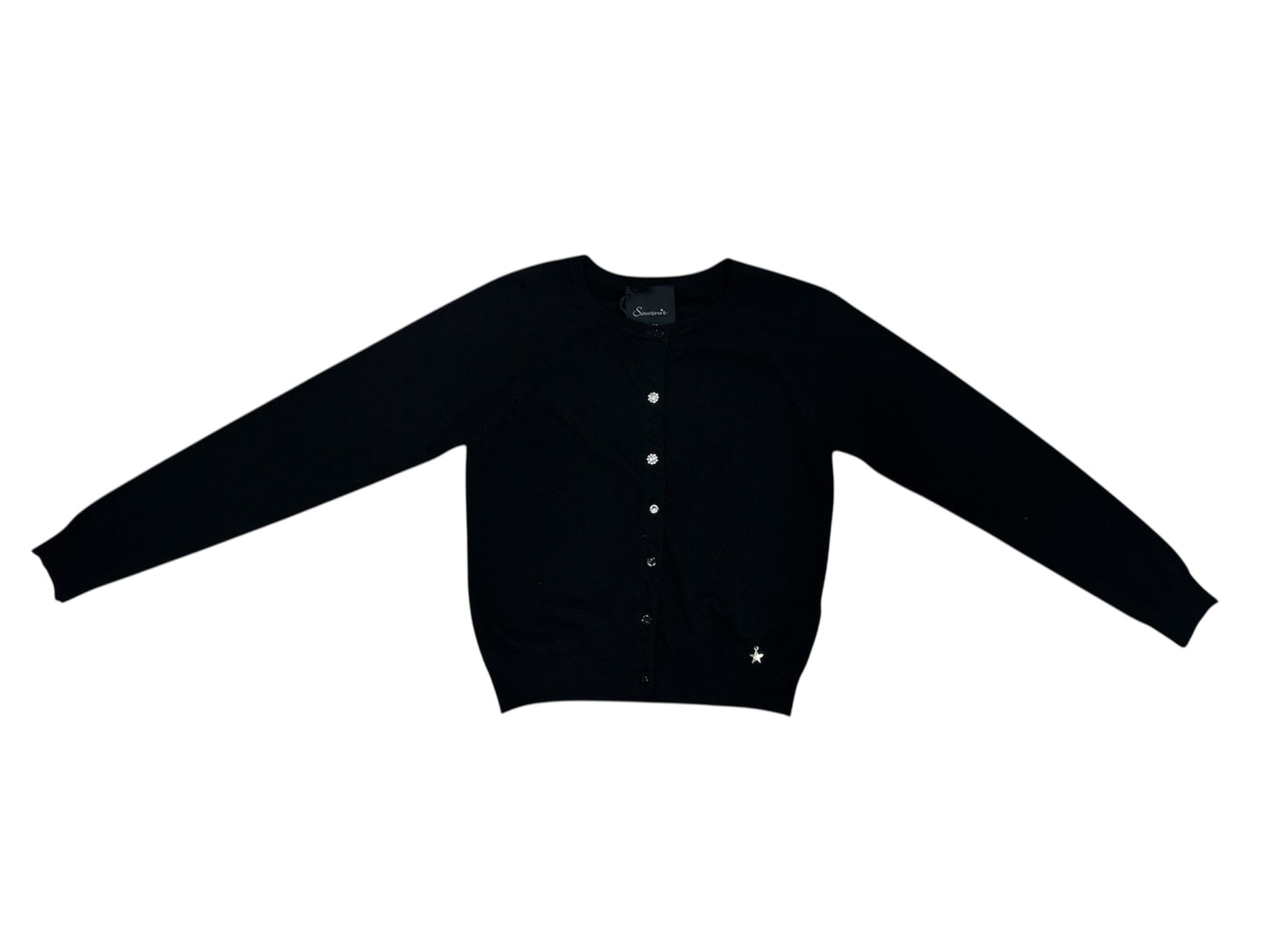CARDIGAN SLIM CON BOTTONI GIOIELLO