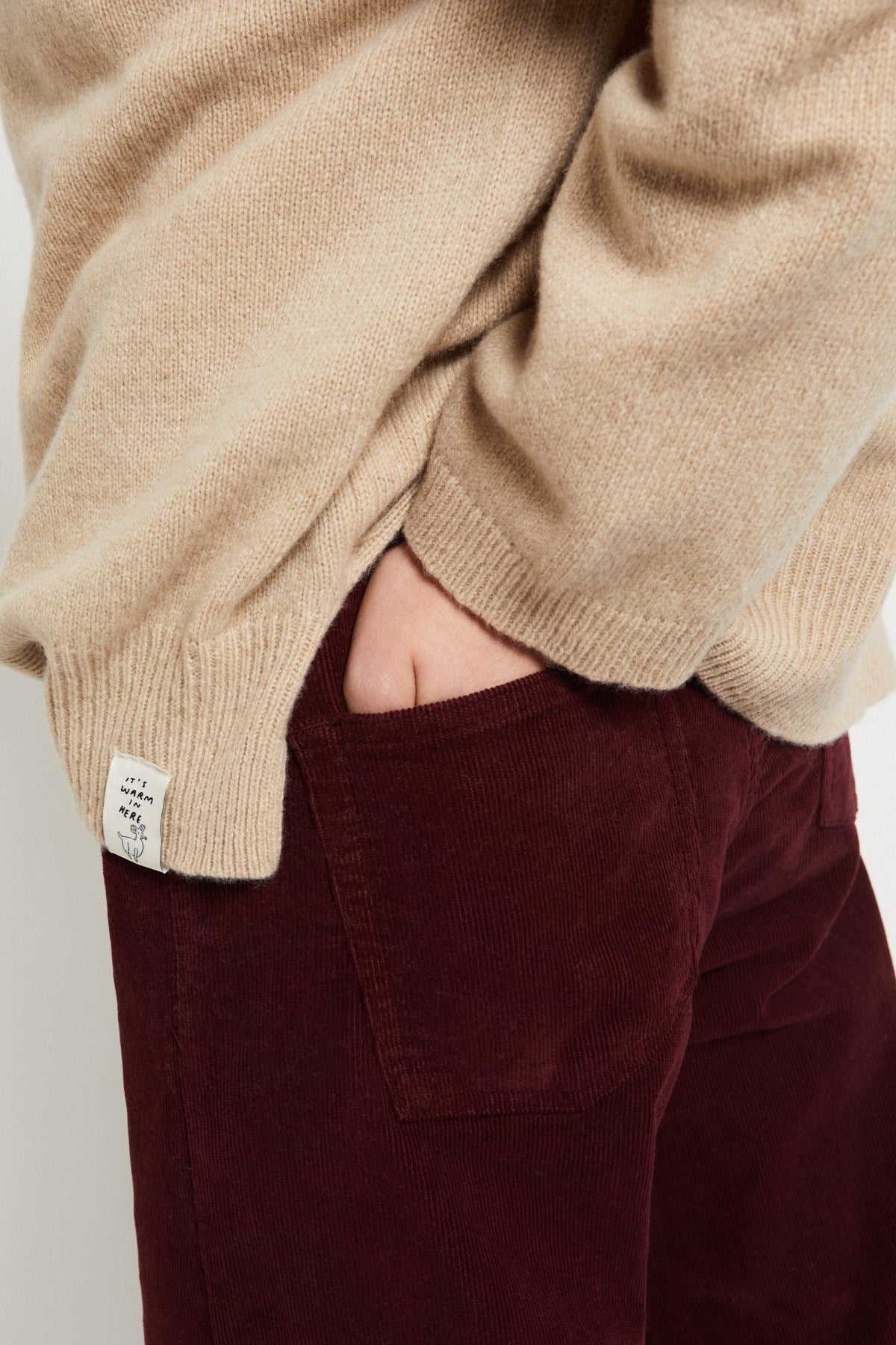 Jeans Palazzo in Velluto