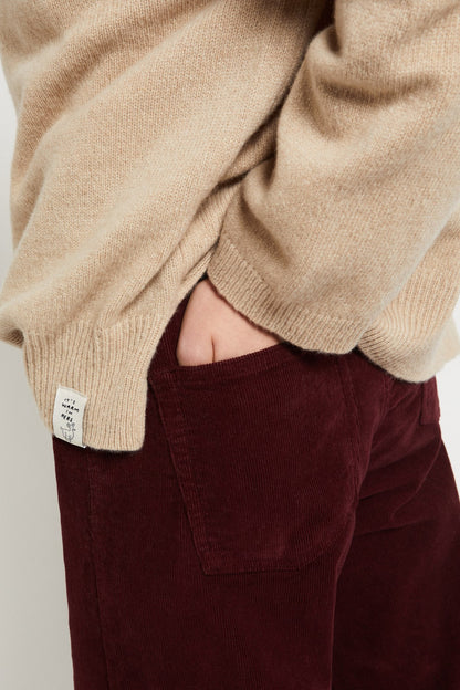 Jeans Palazzo in Velluto
