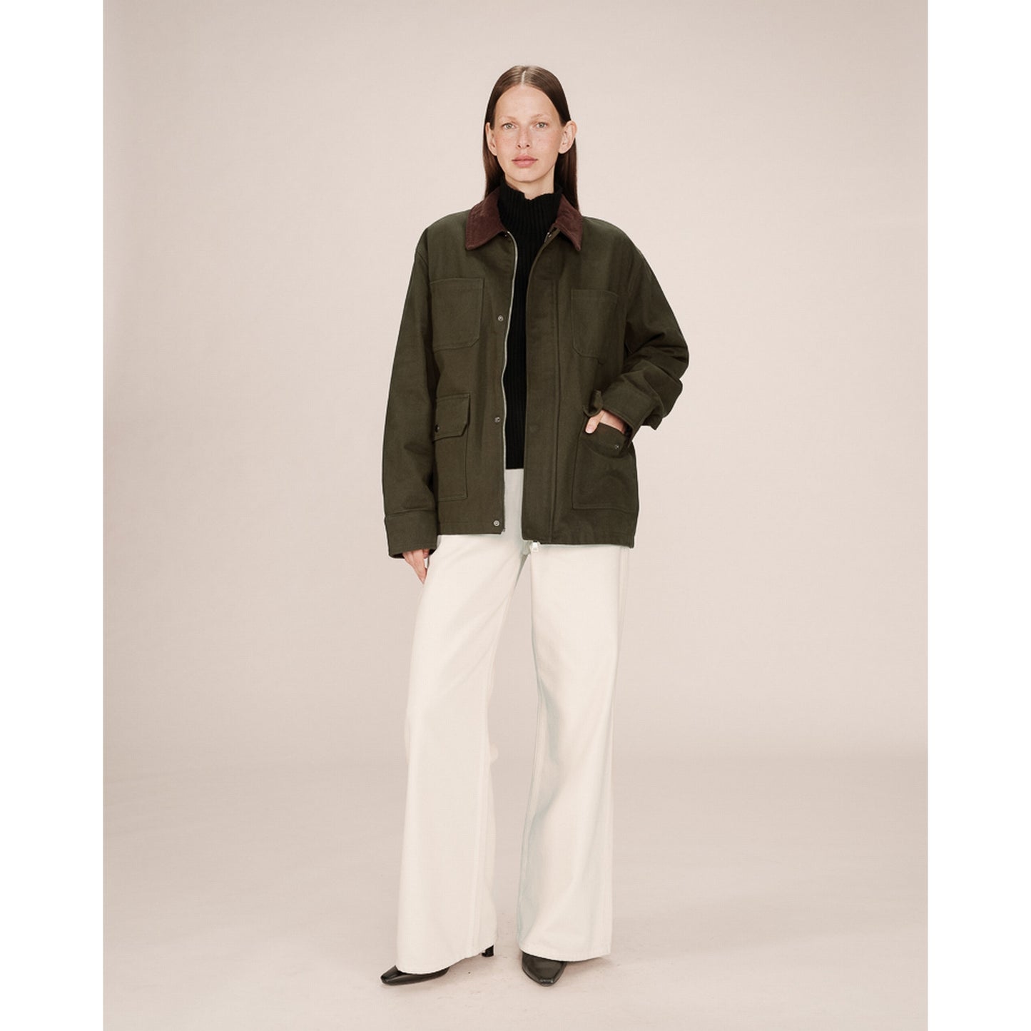 Giacca in Twill