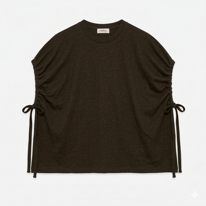 T-Shirt - Bianco, Mocha & Merlot